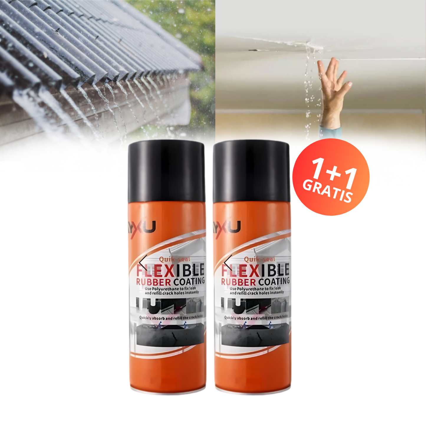 TotalSeal Pro - Vodootporni premaz u spreju 1+1 (1400ml)