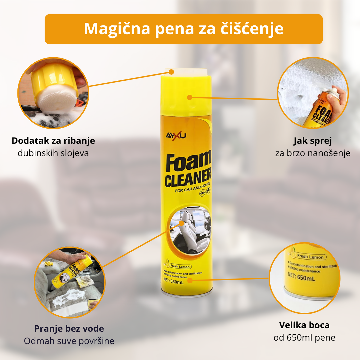 Magična pena za čišćenje