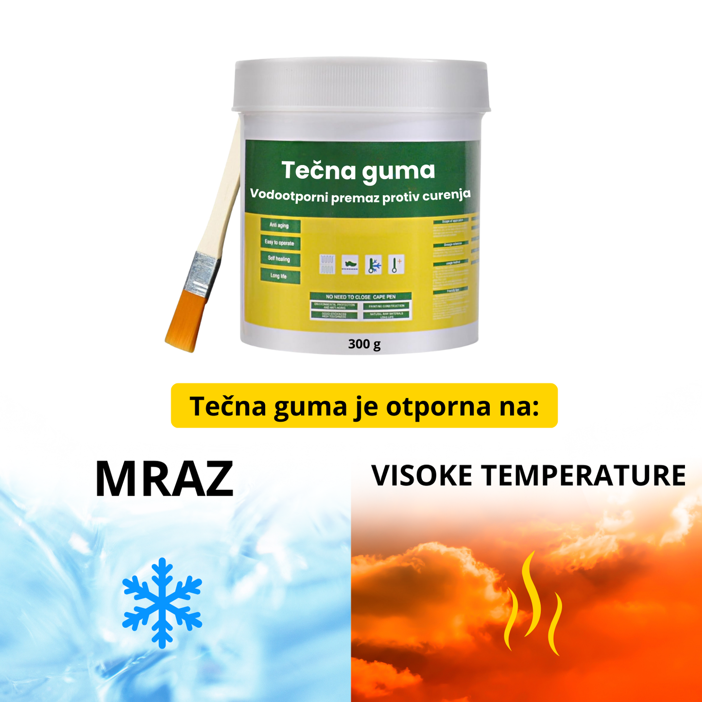 TotalSeal - Vodootporni premaz 1+1 gratis (500g + 500g)