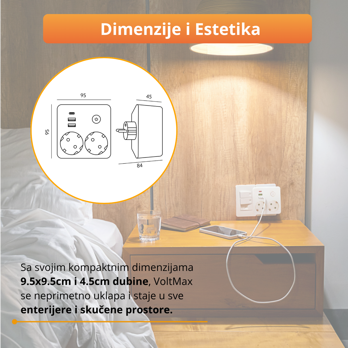 VoltMax - 6 u 1 Multi Utičnica