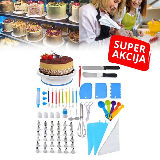 Rudolfov set za dekoraciju torti i kolača