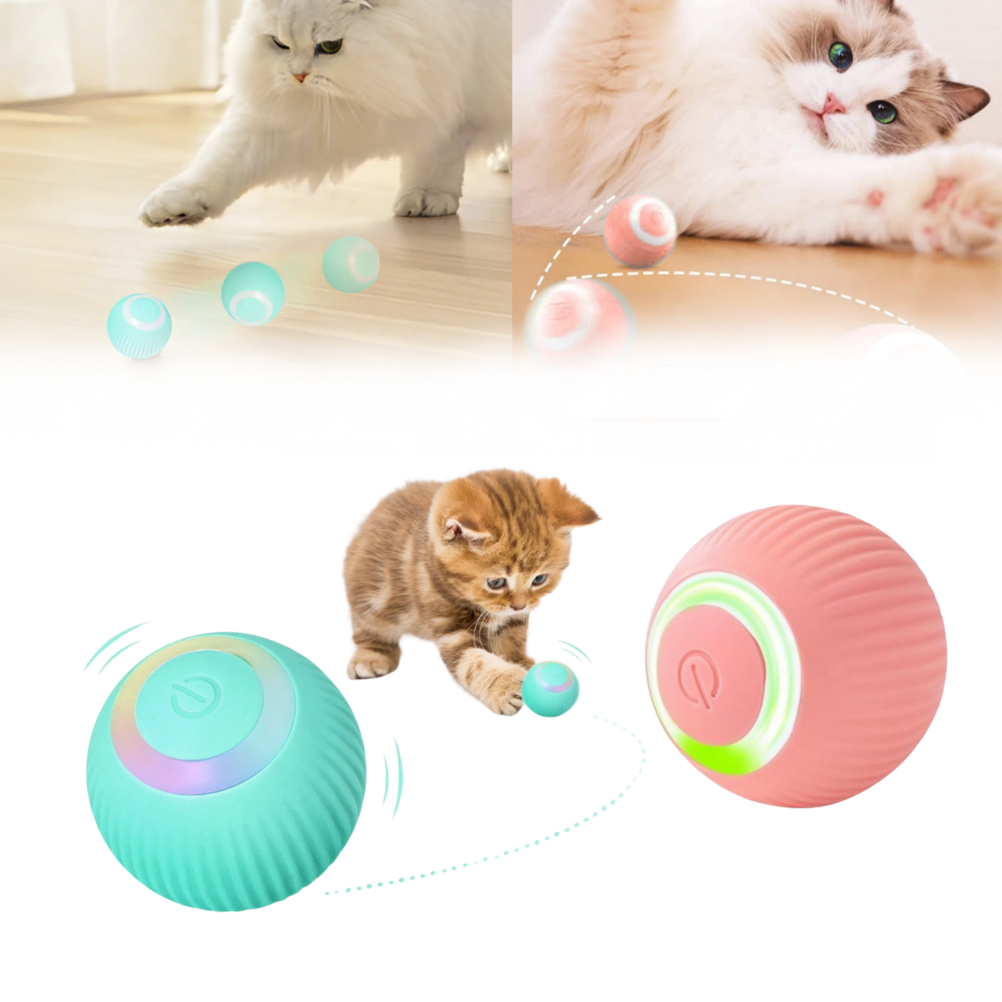 MjauBall - Pametna interkativna loptica za mace