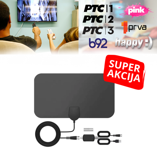 HDTV - Digitalna TV Sobna Antena sa pojačivačem