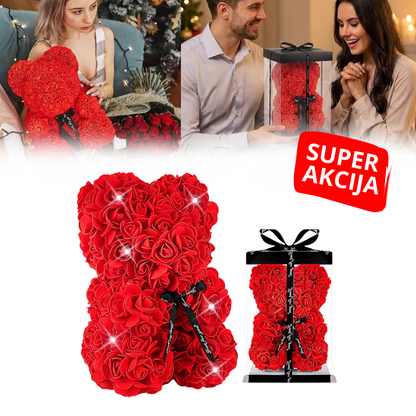Rose Teddy - Plišani medvedić od ruža
