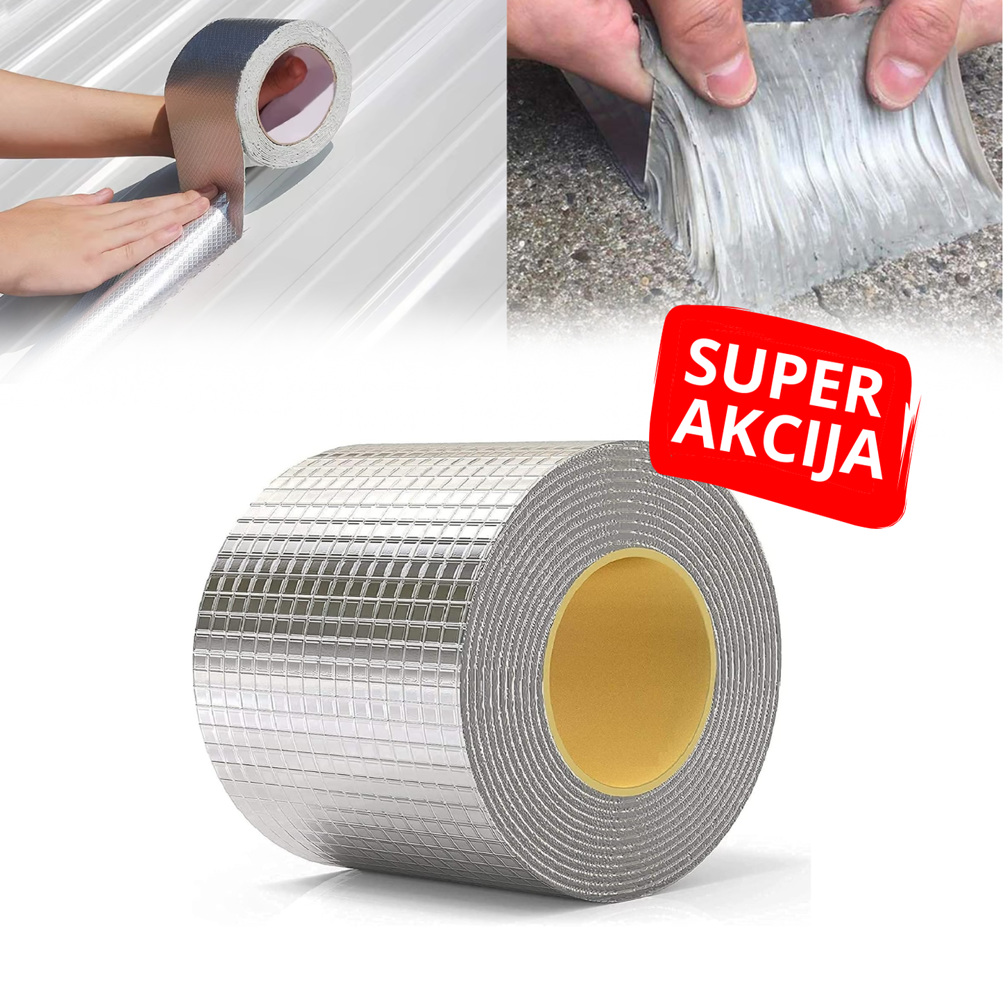 Butilska traka za zaptivanje pukotina - Ekstra jaka 10m