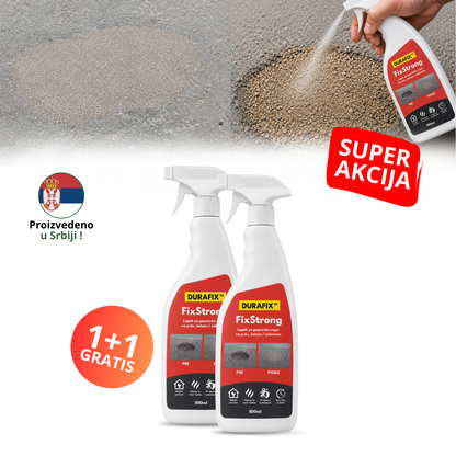 FixStrong - Lepak za popravku rupa i zidova - 1+1 Gratis