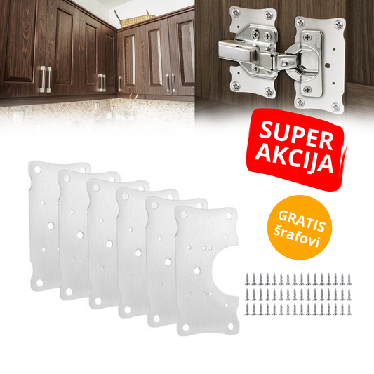 Pločice za popravku šarki