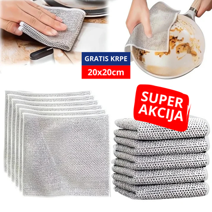 Krpe od Mikro žice za čišćenje tvrdokornih mrlja