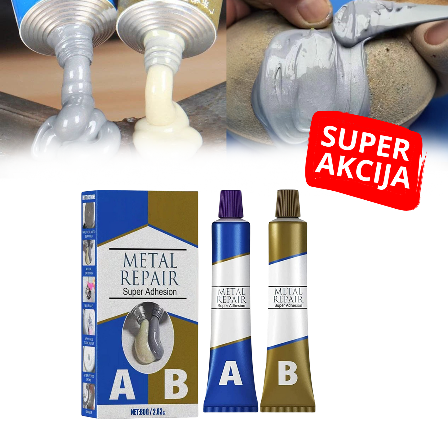 AB pasta za hladno zavarivanje