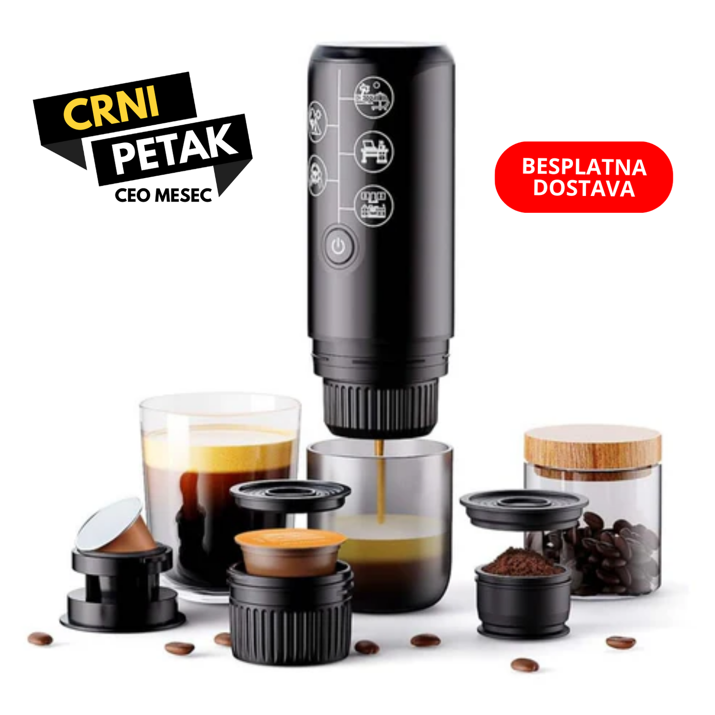 Sip&Go - Prenosivi Espresso Aparat