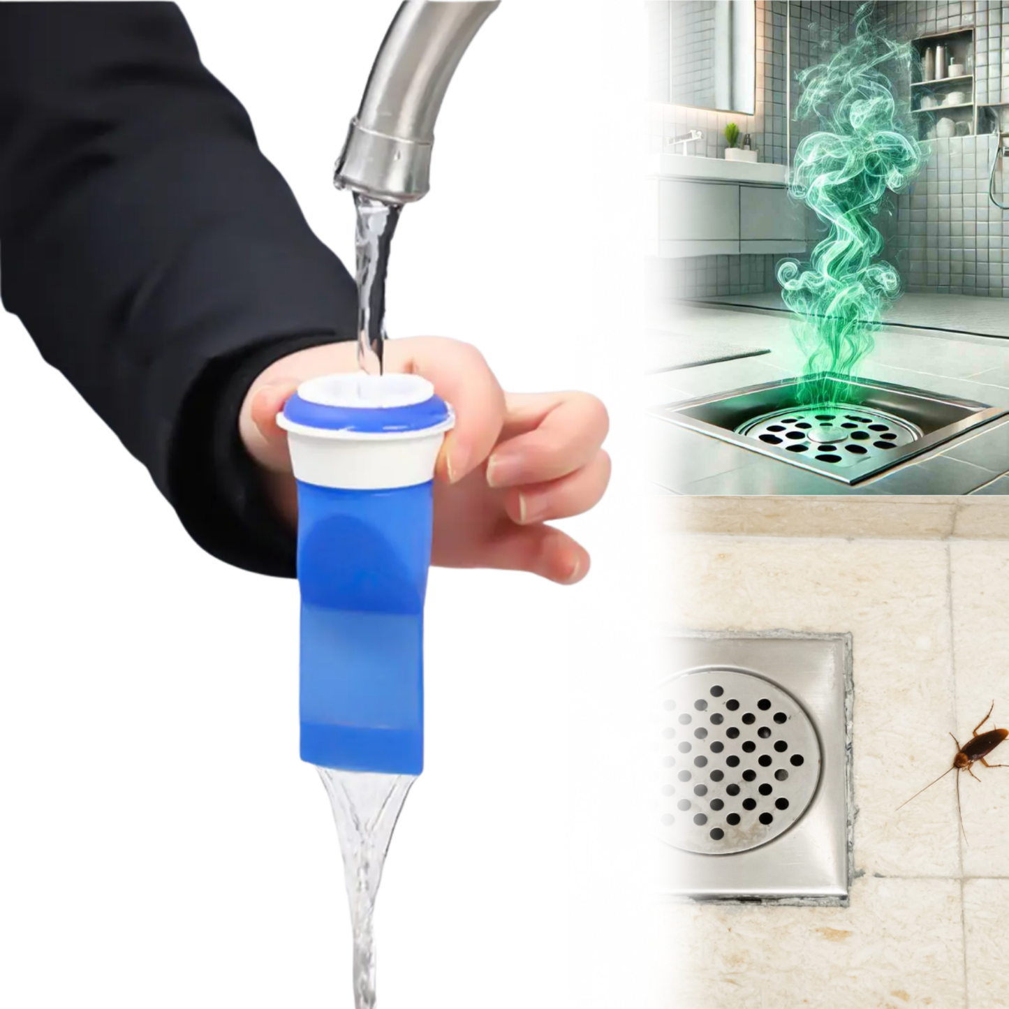 Plavi filter za neprijatne mirise i insekte