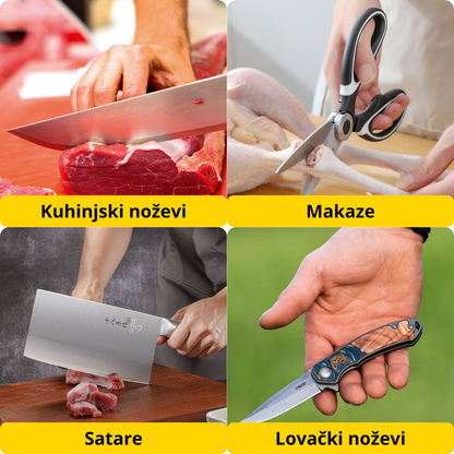 Vakuumski oštrač za noževe