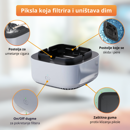 SmartCigar - Pametna filter piksla za dim i mirise