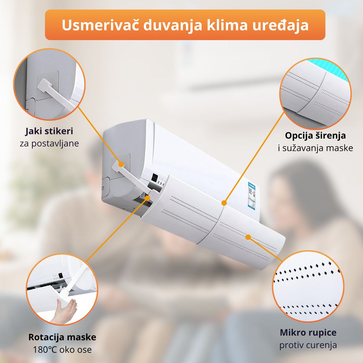 ColdProtect - Usmerivač klime 1+1 Gratis
