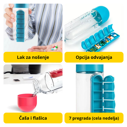 3 u 1 organizer za lekove i suplemente