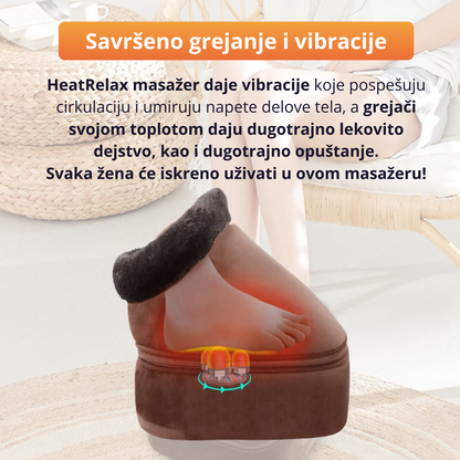 HeatRelax - 2 u 1 Masažer sa Grejačima