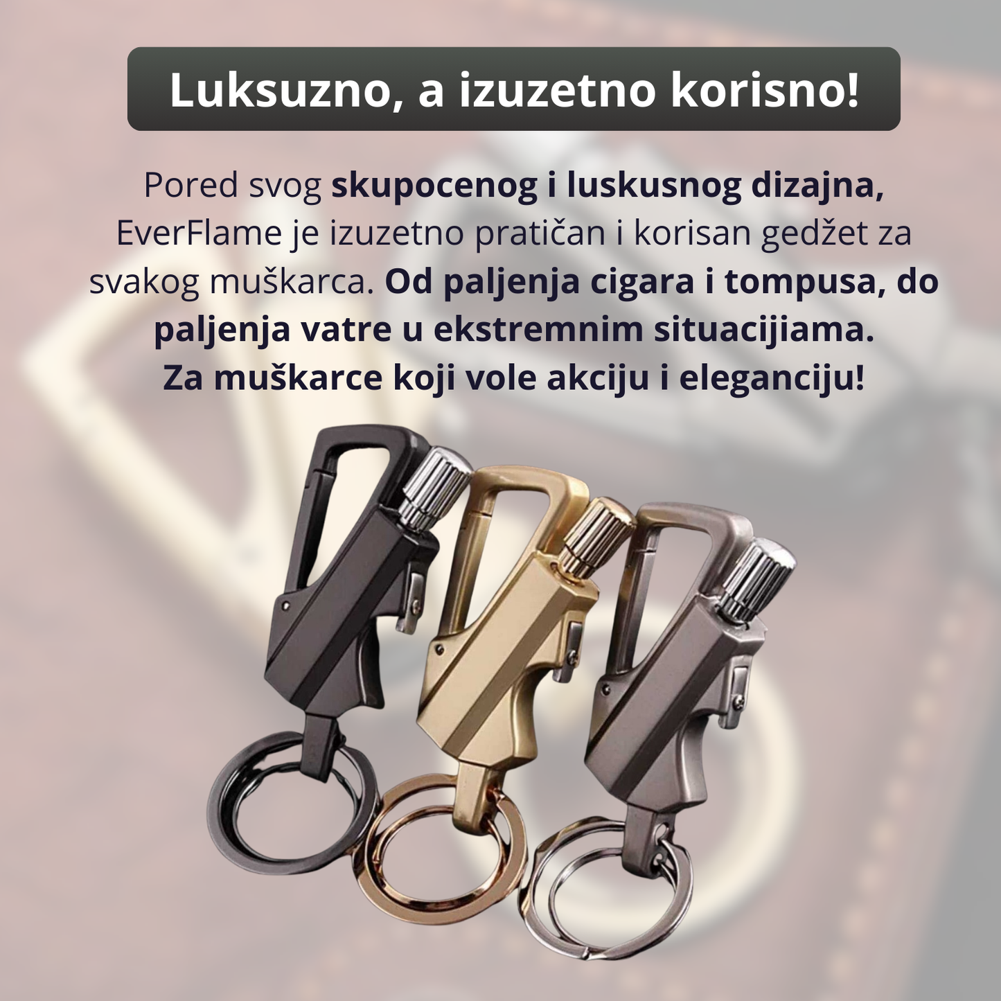 EverFlame Pro -  Metalna šibica sa večnim plamenom