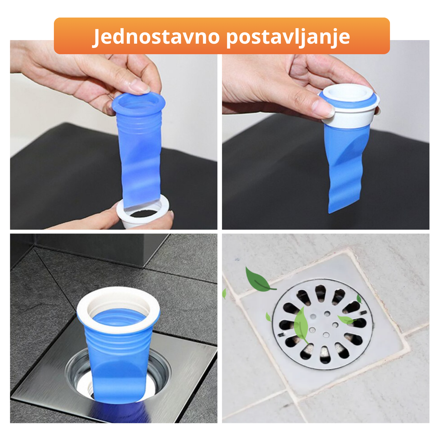 Plavi filter za neprijatne mirise i insekte