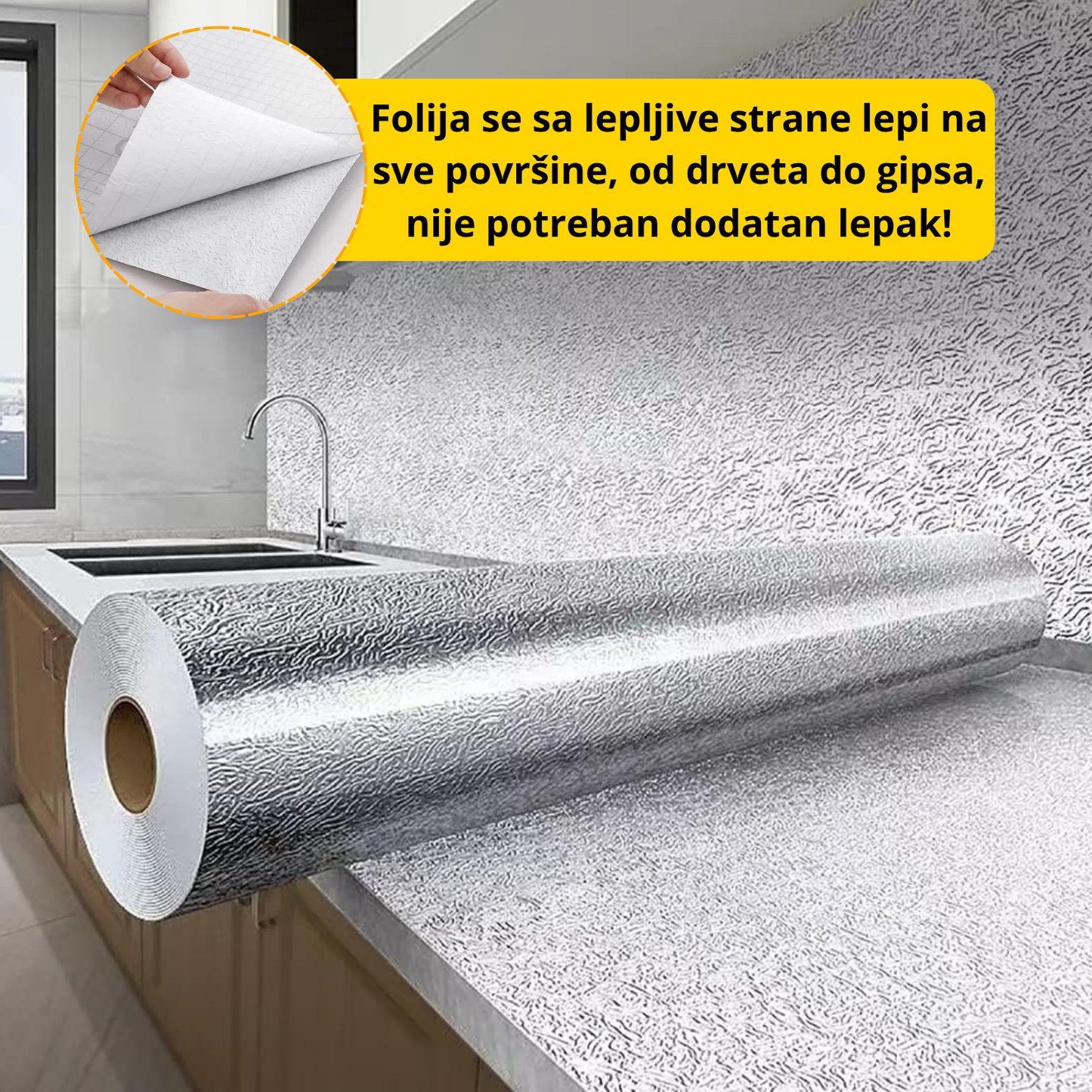 Samolepljiva folija za zaštitu površina