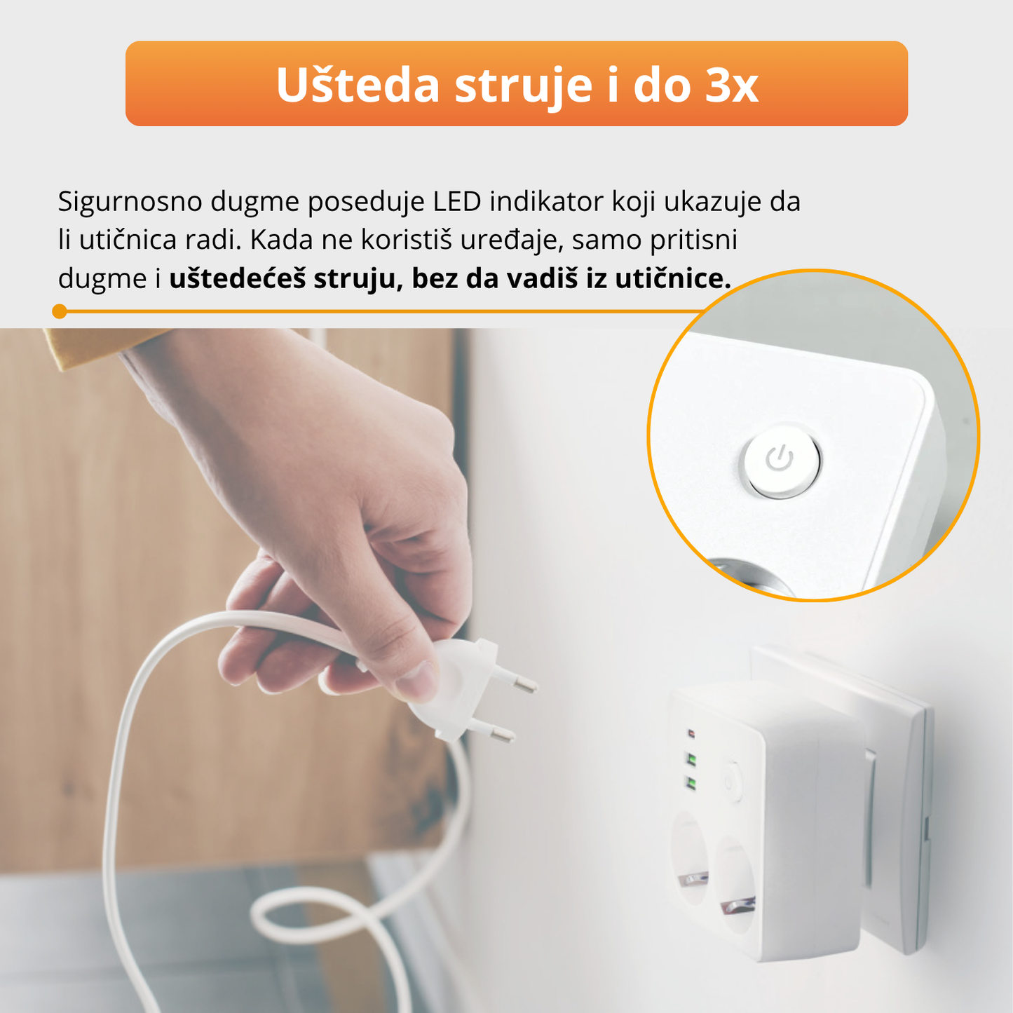 VoltMax - 6 u 1 Multi Utičnica