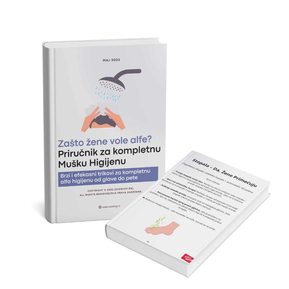 Vodena četkica Pro + Priručnik za mušku higijenu