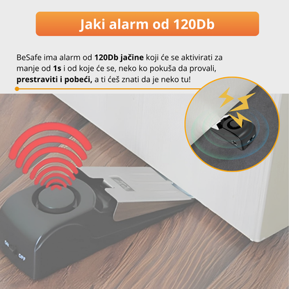 BeSafe - Blokator za vrata sa alarmom