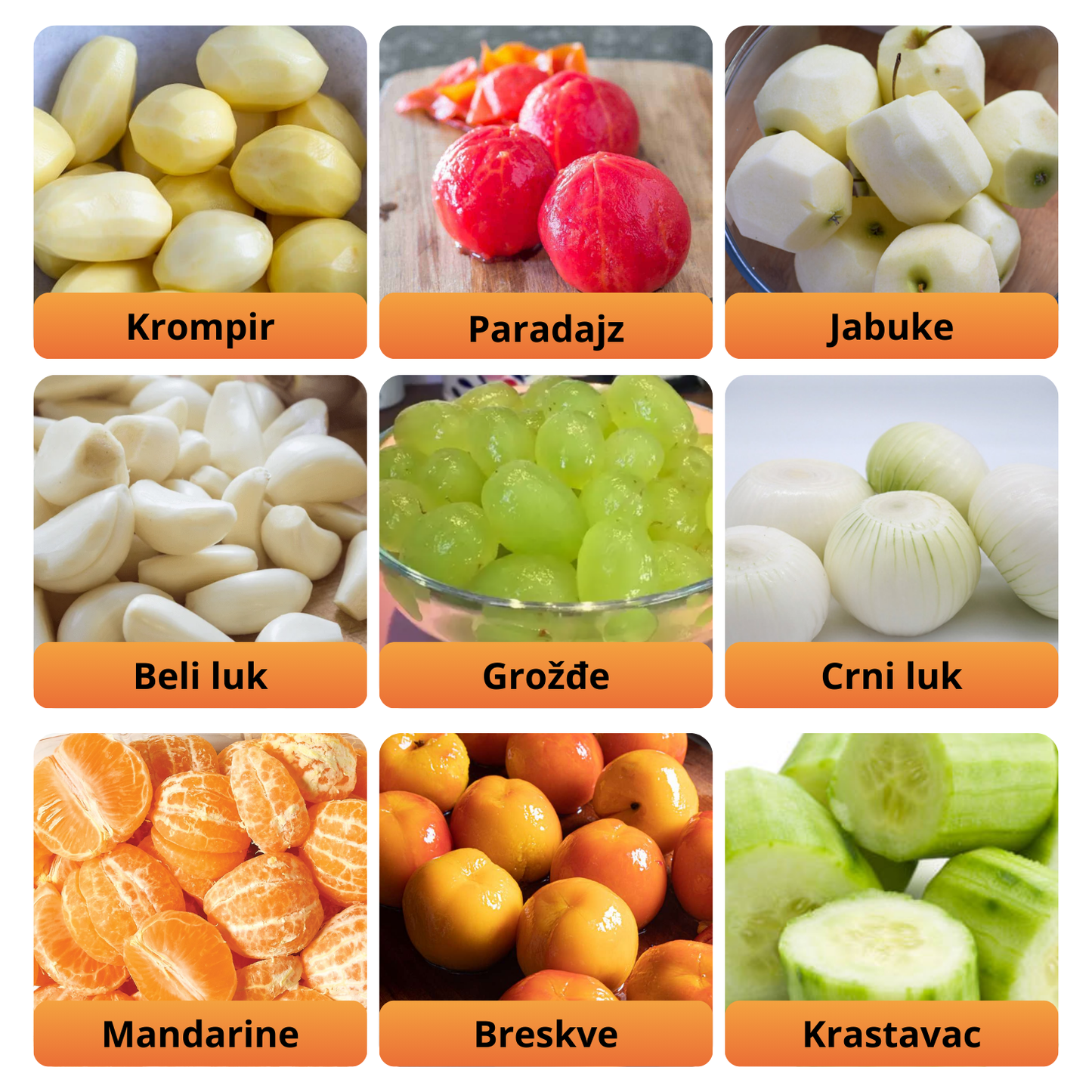 PeelGo - Električna Ljuštilica za voće i povrće