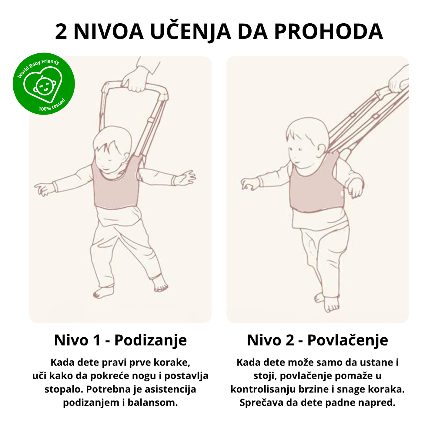 Bebac Pro - Hodalica za bebe