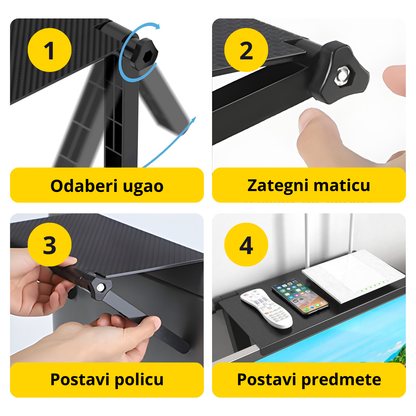 Smart polica za monitore i TV 1 + 1