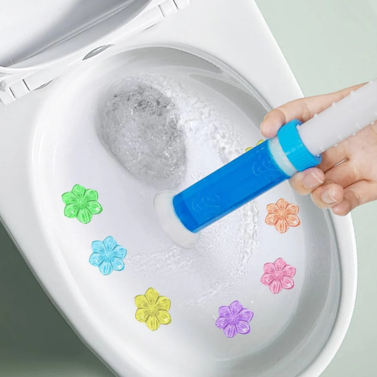 3 paketa mirišljavih cvetića za WC šolju
