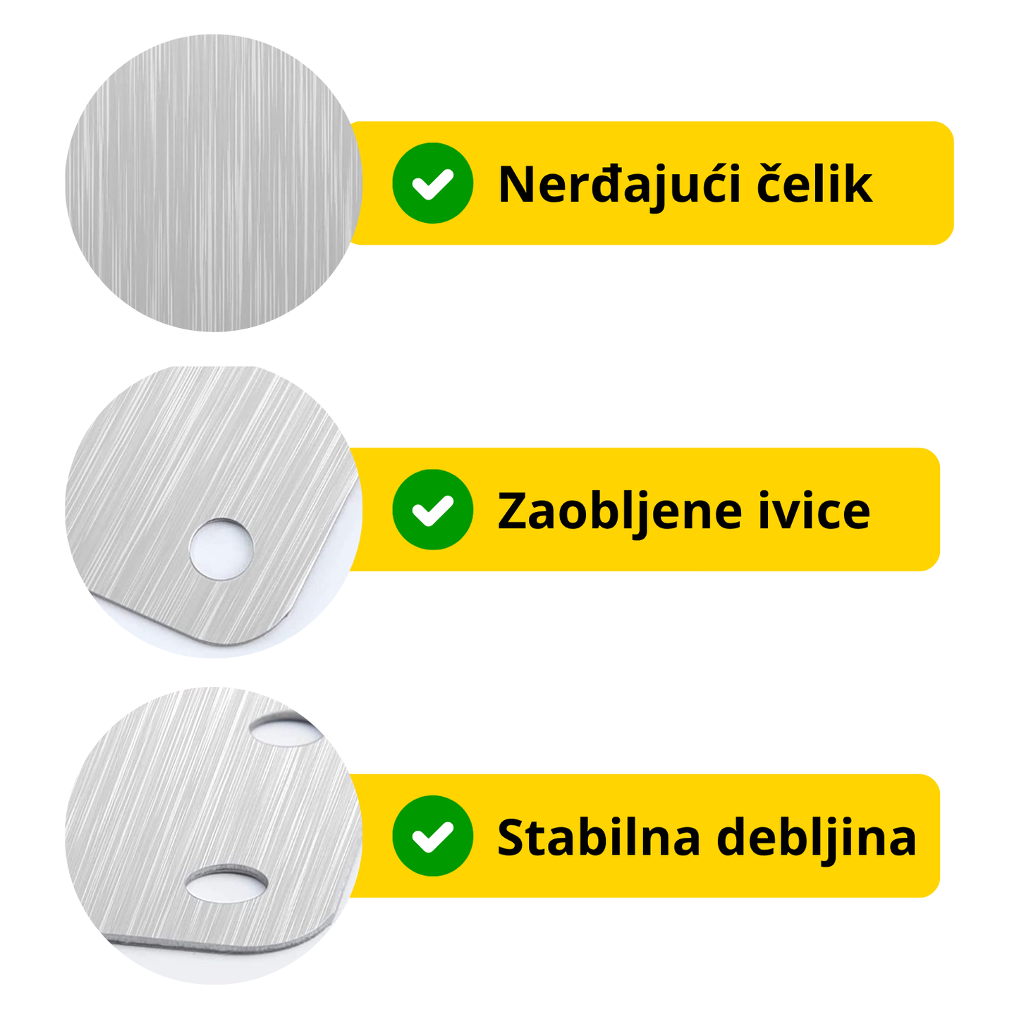 Pločice za popravku šarki