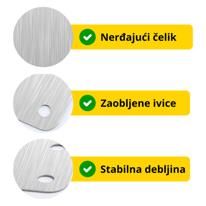 Pločice za popravku šarki