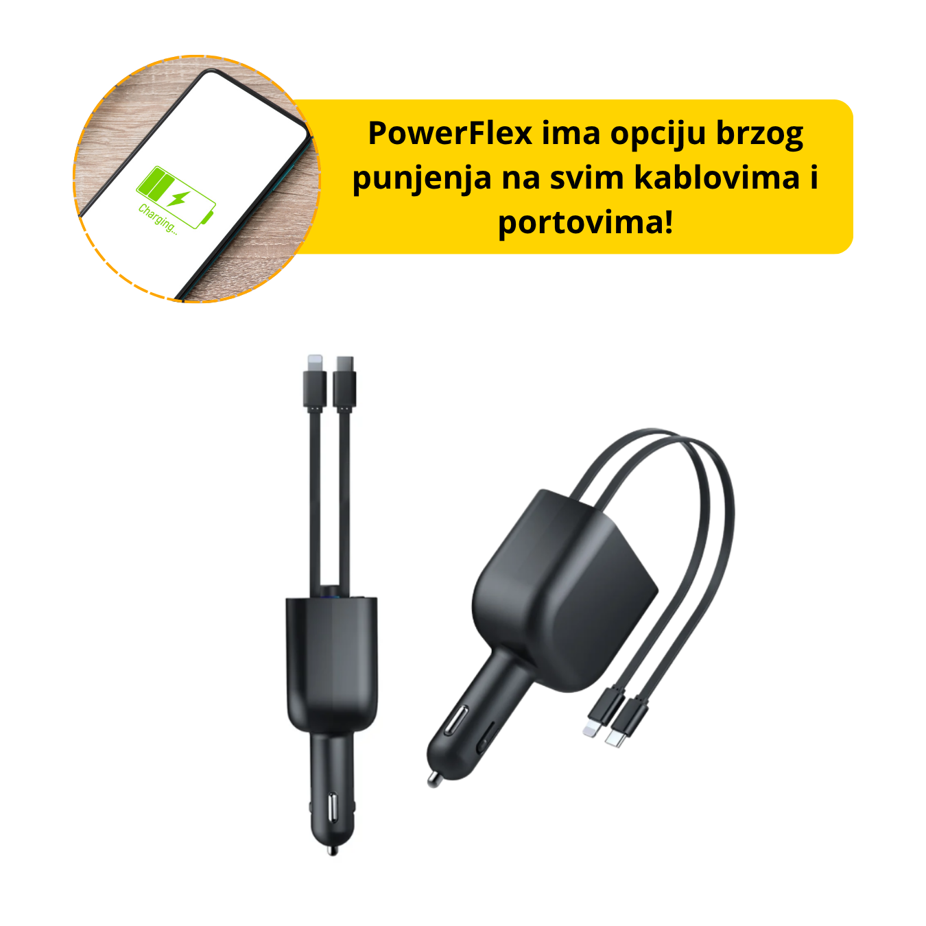 PowerFlex - Punjač za kola