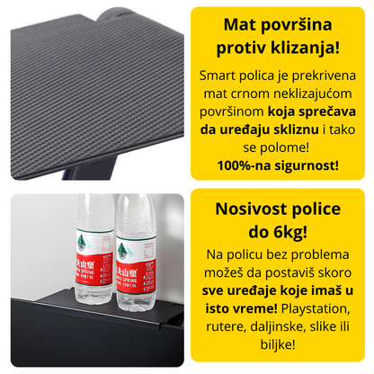Smart polica za monitore i TV 1 + 1
