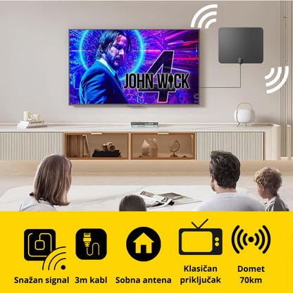 HDTV - Digitalna TV Sobna Antena