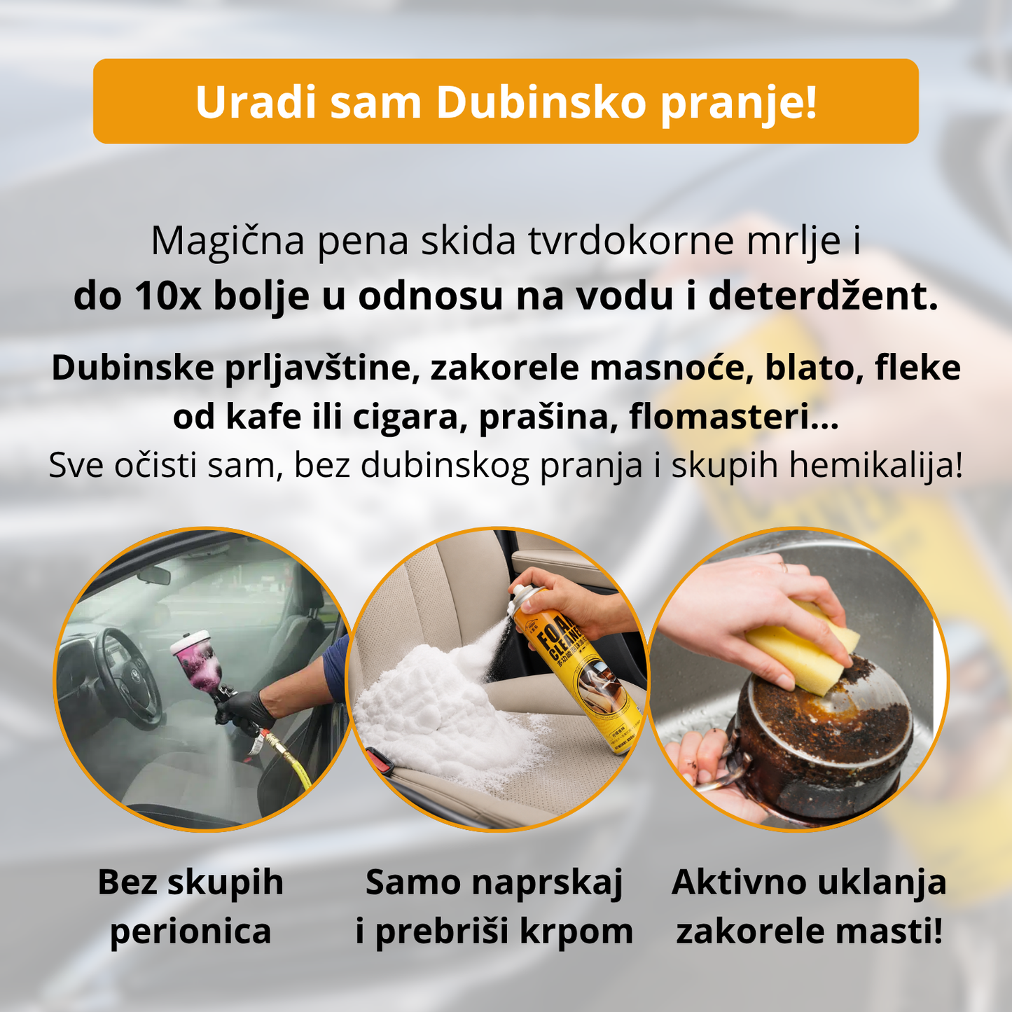 Magična pena za čišćenje