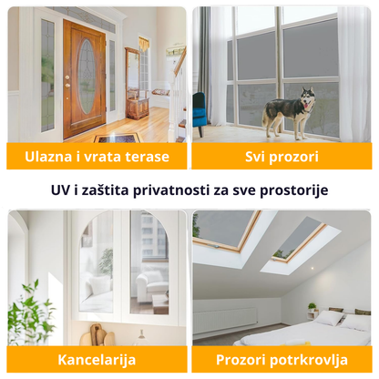 Uv reflektujuća folija za stakla