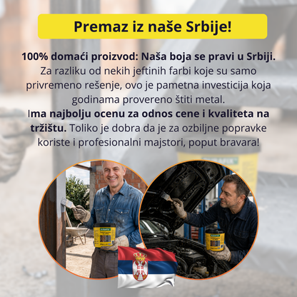 AntiRust - 3 u 1 boja protiv rđe i korozije - 1+1 Gratis