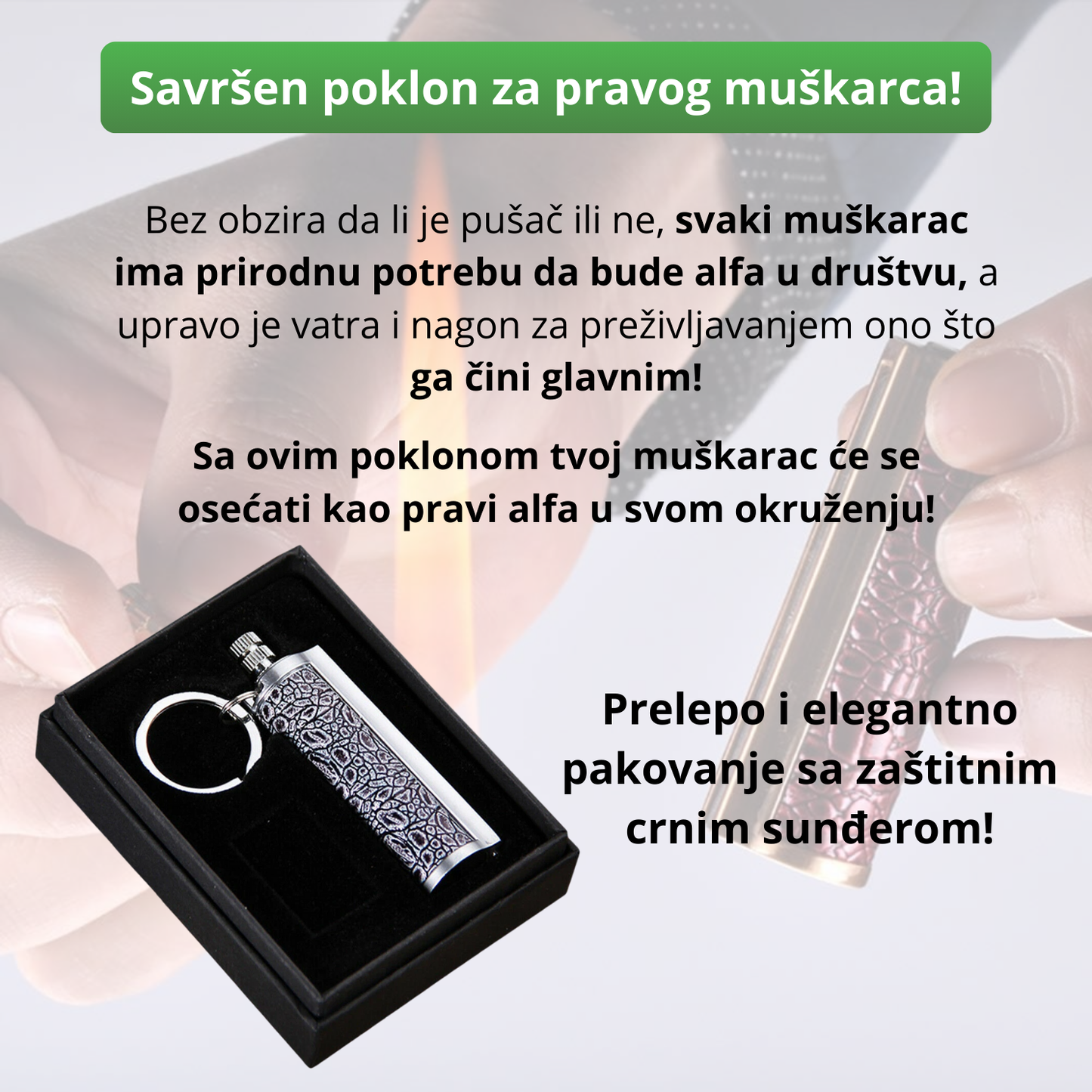 EverFlame - Metalna šibica sa večnim plamenom