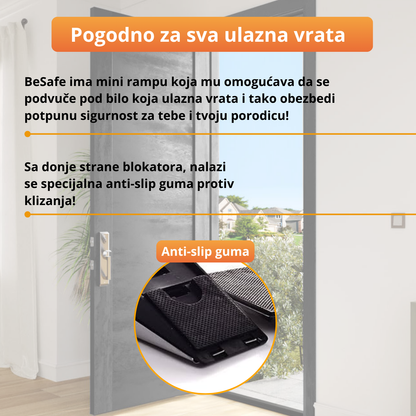BeSafe - Blokator za vrata sa alarmom