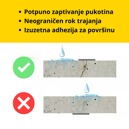 Butilska traka za zaptivanje pukotina - Ekstra jaka 5m