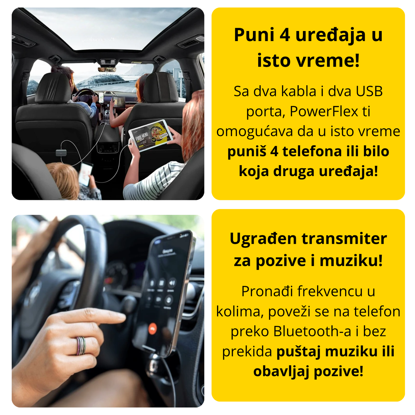 PowerFlex - Punjač za kola