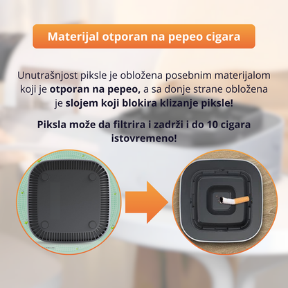 SmartCigar - Pametna filter piksla za dim i mirise