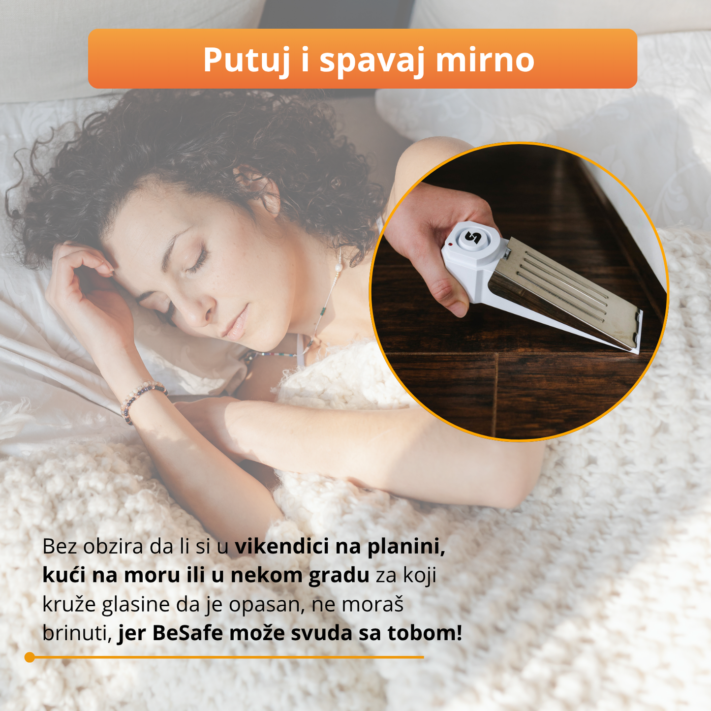 BeSafe - Blokator za vrata sa alarmom