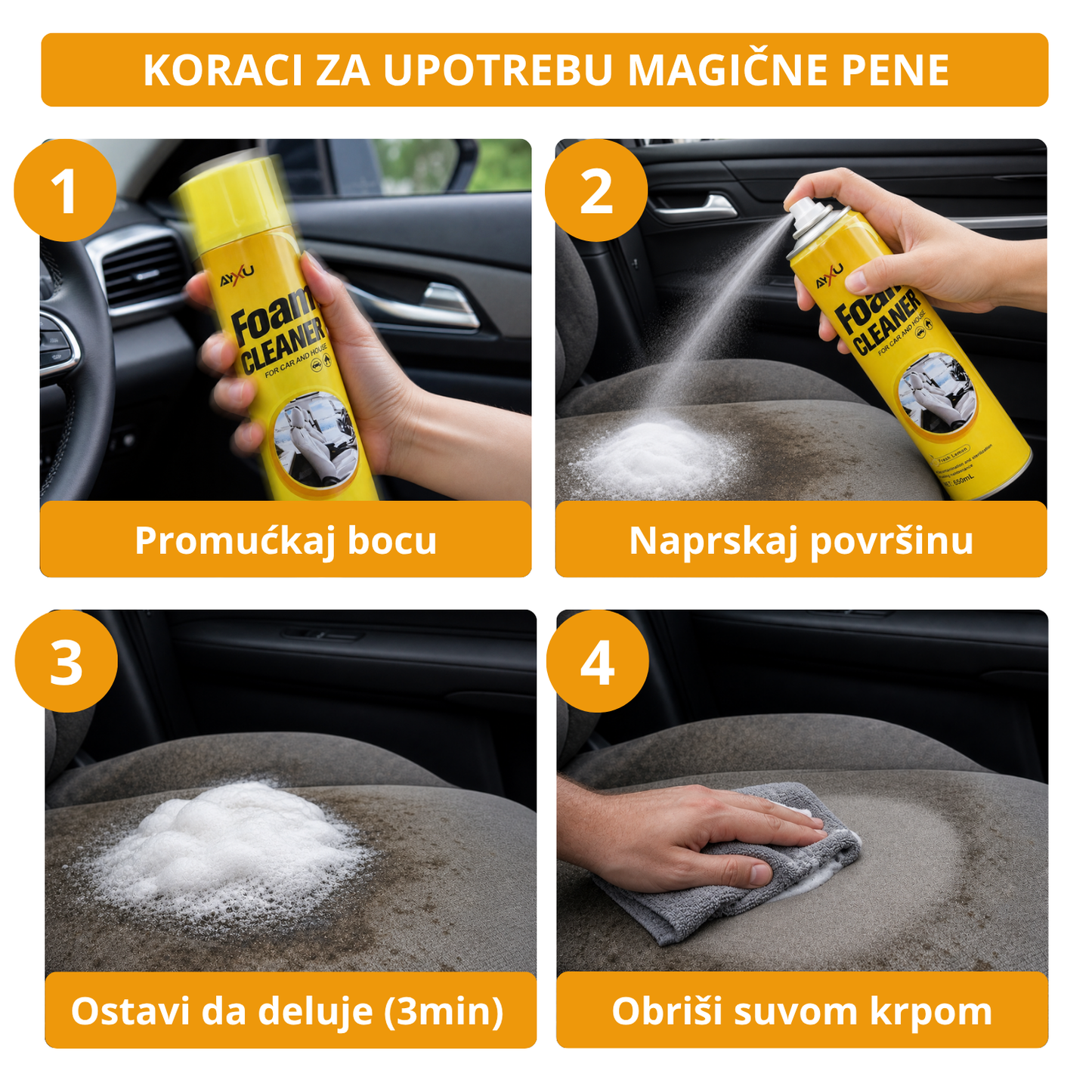 Magična pena za čišćenje