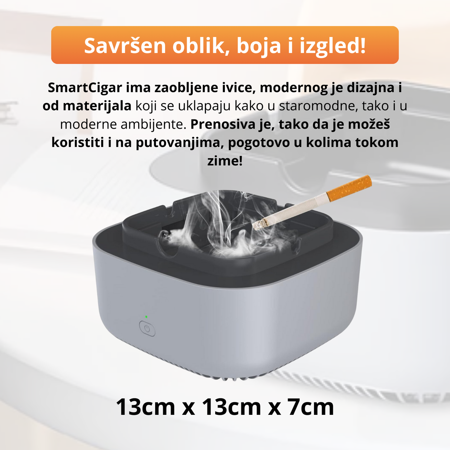 SmartCigar - Pametna filter piksla za dim i mirise
