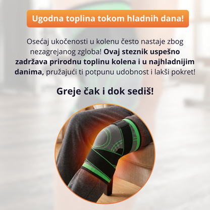 FlexPro – Kompresioni steznik za koleno - 1+1 Gratis