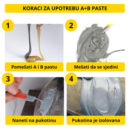 AB pasta za hladno zavarivanje