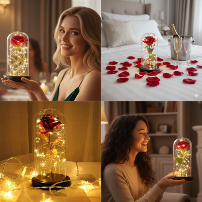 Ever Rose - Večna svetleća ruža u zvonu