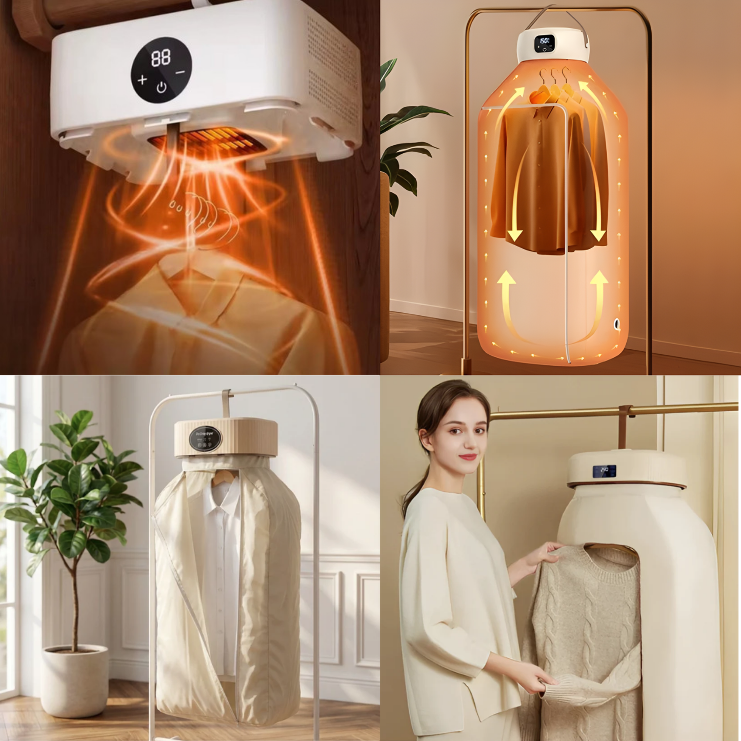 DryMe - 2 u 1 sušilica i ispravljač za odeću